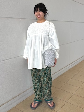 「インド綿」｜FREAK'S STORE HEAD OFFICE WOMENさん（レディース・155cm）の春コーディネート