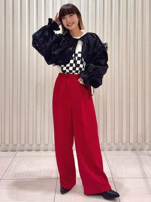 Freada フリーダ 2WAYレースボレロ & チャップスパンツ ブラック Freada/フリーダ 2WAYレースボレロ & チャップス パンツ（シャツ