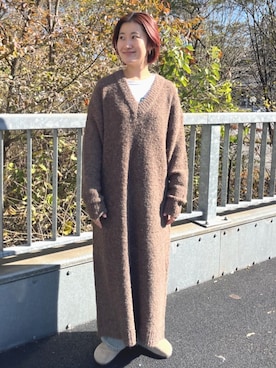 FREAK'S STORE HEAD OFFICE WOMENさん（レディース・166cm）の冬コーディネート