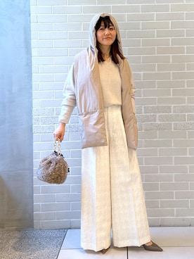 スタッフさん(レディース・160cm)の秋コーディネート