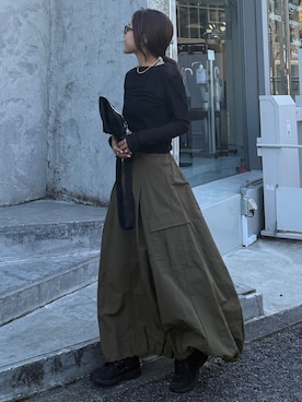 Meg.さん(レディース・163cm)の冬コーディネート