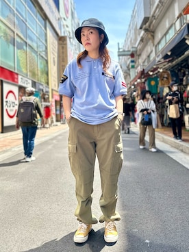 Chihiroさん（レディース・160cm）の夏コーディネート