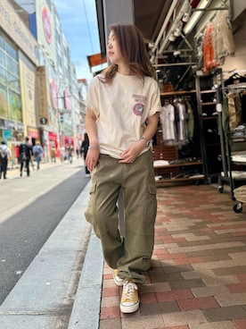 Chihiroさん（レディース・160cm）の夏コーディネート