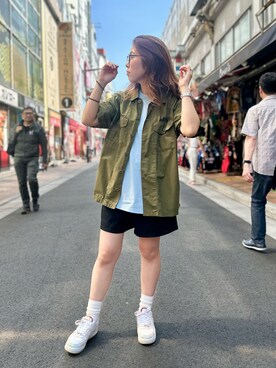 Chihiroさん（レディース・160cm）の夏コーディネート