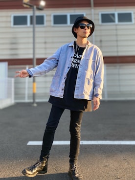 「rag & bone（ラグアンドボーン）のアイテム（パンツ）」を使った、TogAさん（メンズ・165cm）の秋コーディネート