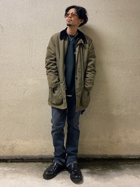 「CAZAL（カザール）のアイテム」を使った、TogAさん（メンズ・165cm）の秋コーディネート