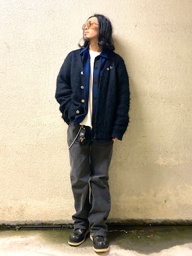 「DISCOVERED（ディスカバード）のアイテム」を使った、TogAさん（メンズ・165cm）の冬コーディネート