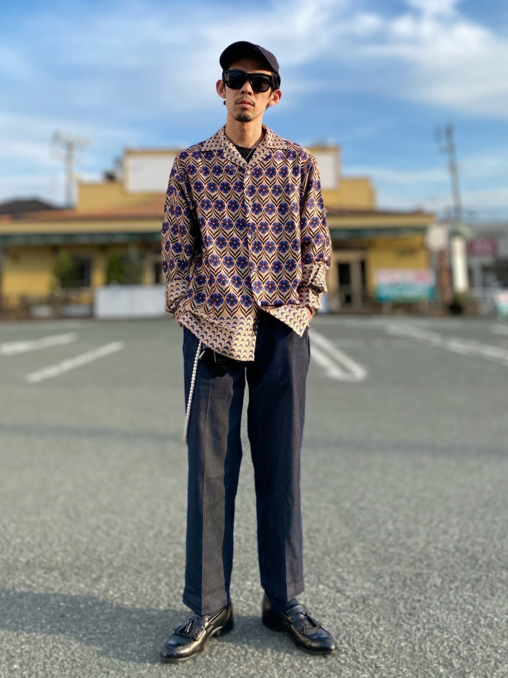 joker　WE11DONE ウェルダン　パールウォレットチェーン WE11DONEのウォレットチェーンを使った人気ファッション