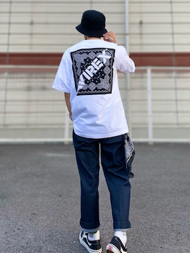 「ADER error（アーダーエラー）のアイテム」を使った、TogAさん（メンズ・165cm）の夏コーディネート