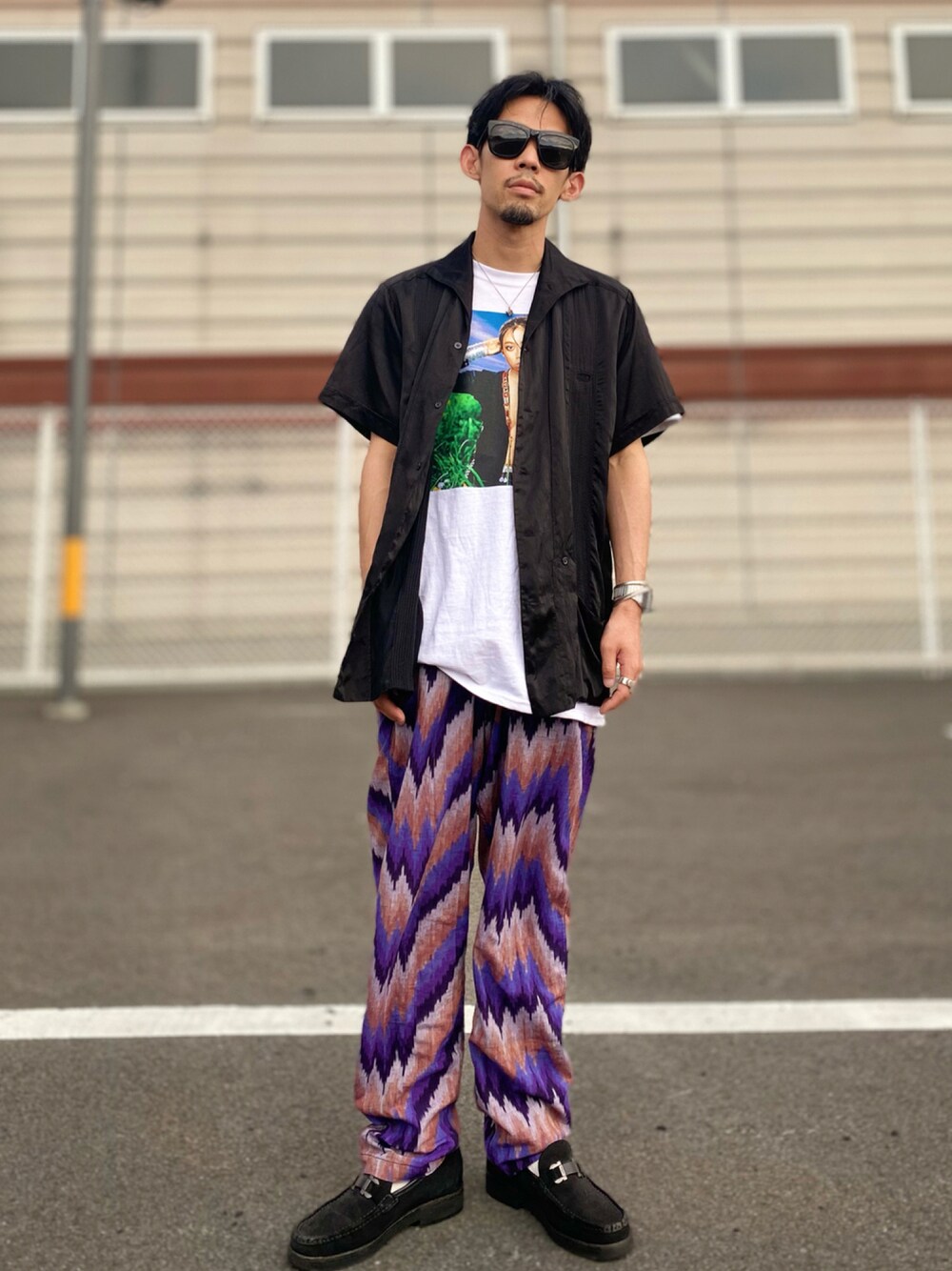 fill the bill シルクシャツ　ブラウス FILL THE BILL（フィルザビル）の「＜FILL THE BILL＞ SILK/CTN