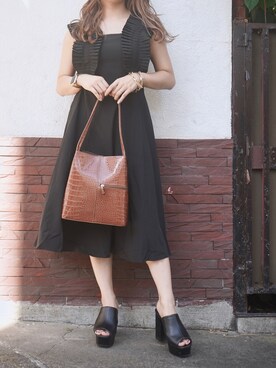 A.D.Gさん（レディース・150cm）の冬コーディネート