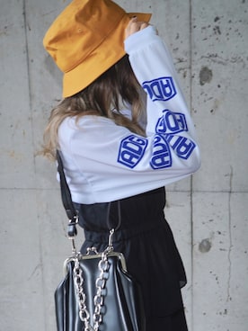 「A.D.G（エーディージー）のアイテム（帽子）」を使った、A.D.Gさん（レディース・150cm）の春コーディネート