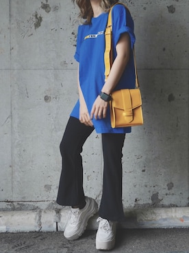 「A.D.G（エーディージー）のアイテム（パンツ）」を使った、A.D.Gさん（レディース・150cm）の春コーディネート