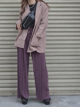 「A.D.G（エーディージー）のアイテム（ジャケット/アウター）」を使った、A.D.Gさん（レディース・150cm）の秋コーディネート