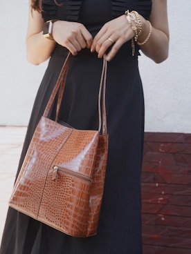 「ブレスレット」｜「アイテム（その他）」を使った、A.D.Gさん（レディース・150cm）の冬コーディネート