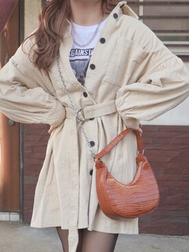 A.D.Gさん(レディース・150cm)の冬コーディネート