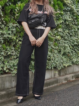 「A.D.G（エーディージー）のアイテム」を使った、A.D.Gさん（レディース・150cm）の夏コーディネート