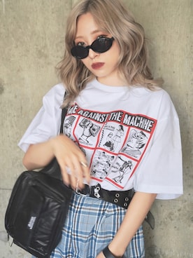 「A.D.G（エーディージー）のアイテム（パンツ）」を使った、A.D.Gさん（レディース・150cm）の春コーディネート