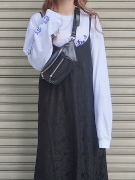 「白T」｜A.D.Gさん（レディース・150cm）の秋コーディネート