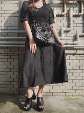 「ナチュラルガーリー」｜A.D.Gさん（レディース・150cm）の秋コーディネート