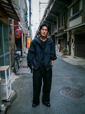 Tk Arkさん（メンズ・173cm）の秋コーディネート