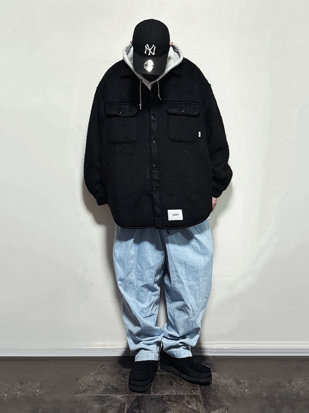 【新品未使用】WTAPS 19AW 187 /JACKET. COTTON. DENIM GRAY Mサイズ 付属品完備 完売品 WTAPS 19AW 187⁄