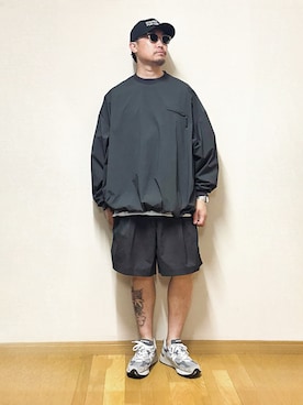 「アイテム（その他トップス）」を使った、ma-kiさん（メンズ・172cm）の春コーディネート