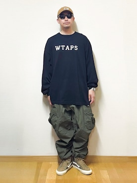 「wtaps」｜ma-kiさん（メンズ・172cm）の春コーディネート