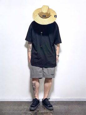 「アイテム（スニーカー）」を使った、ma-kiさん（メンズ・172cm）の秋コーディネート