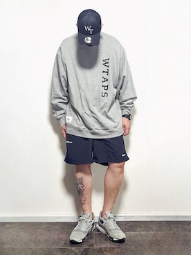 「アイテム（スニーカー）」を使った、ma-kiさん（メンズ・172cm・40代）の秋コーディネート