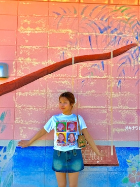 「.KOM（ドットコム）のアイテム」を使った、えぬさん（レディース・150cm）の夏コーディネート