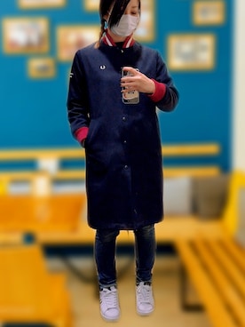 FRED PERRY（フレッドペリー）のトレンチコートを使った人気 
