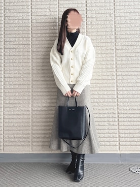 「FREE'S MART（フリーズマート）のアイテム」を使った、ｎａｎａ♡さん（レディース・153cm）の冬コーディネート
