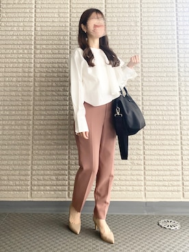 「ESPERANZA（エスペランサ）のアイテム（シューズ）」を使った、ｎａｎａ♡さん（レディース・153cm）の春コーディネート