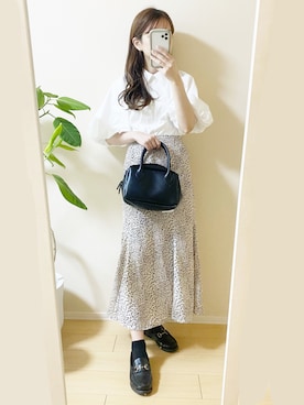 「anq. by nana（アンクバイナナ）のアイテム（アクセサリー）」を使った、ｎａｎａ♡さん（レディース・153cm）の秋コーディネート