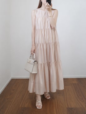 「anuans（アニュアンス）のアイテム」を使った、ｎａｎａ♡さん（レディース・153cm）の夏コーディネート
