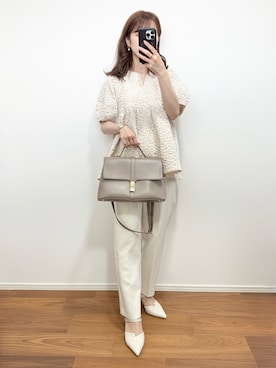 「RANDA（ランダ）のアイテム」を使った、ｎａｎａ♡さん（レディース・153cm）の春コーディネート