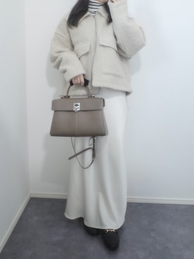 「RANDA（ランダ）のアイテム」を使った、ｎａｎａ♡さん（レディース・153cm）の冬コーディネート