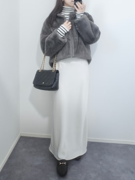 「ORiental TRaffic（オリエンタルトラフィック）のアイテム」を使った、ｎａｎａ♡さん（レディース・153cm）の冬コーディネート