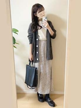 「Bou Jeloud（ブージュルード）のアイテム」を使った、ｎａｎａ♡さん（レディース・153cm）の秋コーディネート