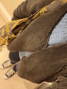 「CIAOPANIC TYPY（チャオパニックティピー）のアイテム（ノーカラーコート）」を使った、Rinさん（レディース・160cm）の冬コーディネート