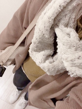 「Coo+i（クーイ）のアイテム」を使った、Rinさん（レディース・160cm）の冬コーディネート