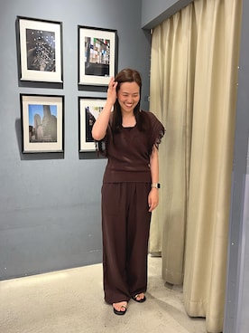 「AMERICAN HOLIC（アメリカンホリック）のアイテム（その他パンツ）」を使った、mamiraさん（レディース・157cm）の夏コーディネート