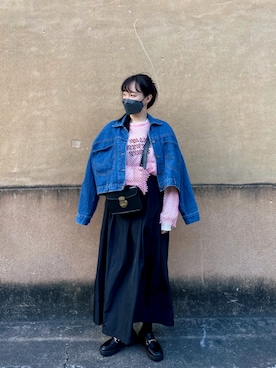 「streetsnap」｜拾元さん（レディース・158cm）の春コーディネート