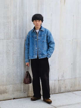 「FORK&SPOON（フォークアンドスプーン）のアイテム」を使った、shunさん（メンズ・170cm）の冬コーディネート