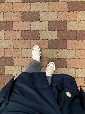 「WOOLRICH（ウールリッチ）のアイテム（ジャケット/アウター）」を使った、Tomさん（メンズ・165cm）の冬コーディネート