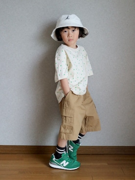 Su,Um,Riさん（キッズ・100cm）の春コーディネート