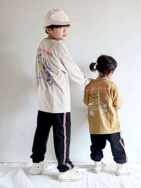 Su,Um,Riさん(キッズ・120cm)の秋コーディネート