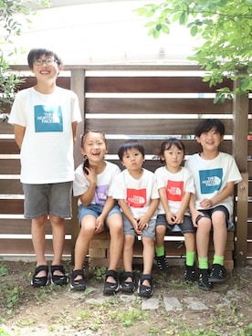 Su,Um,Riさん(キッズ・120cm)の夏コーディネート