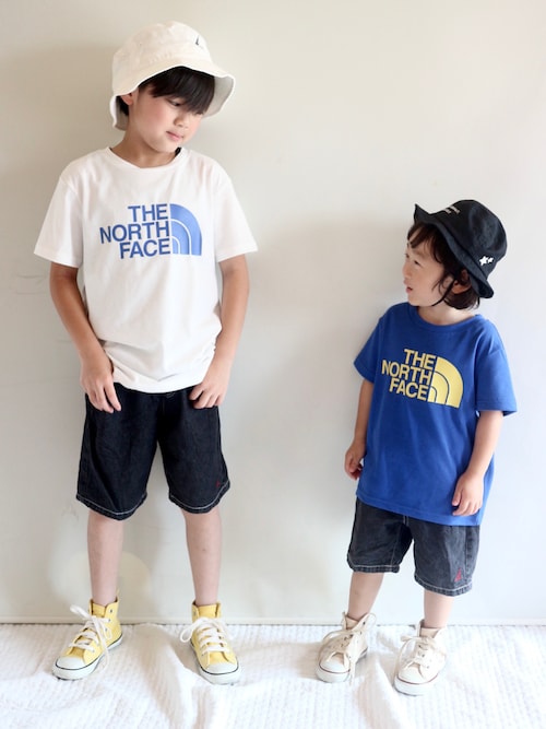 Su,Um,Ri｜THE NORTH FACEのTシャツ/カットソーを使ったコーディネート  